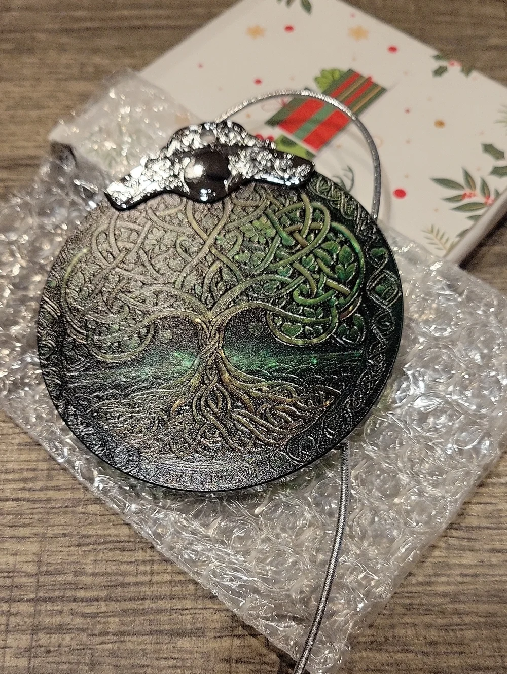 5 For 25.00 / Celtic Tree Of Life Ornament,NIB